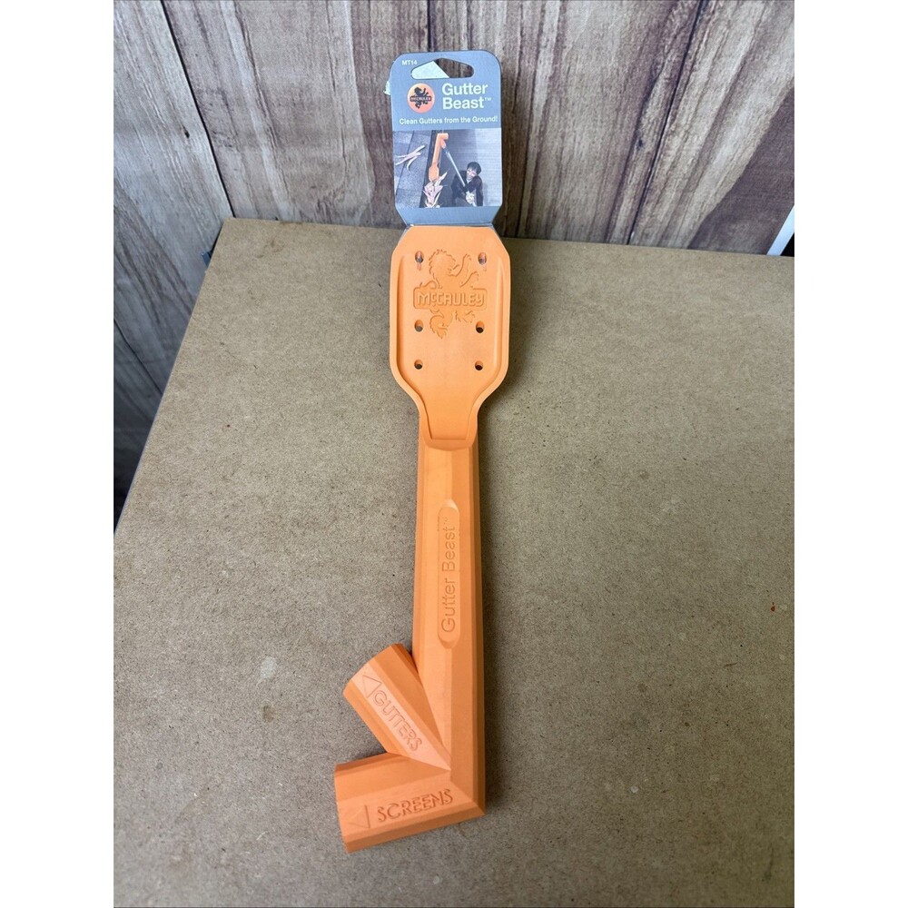 MCCAULEY Gutter Beast Gutter Cleaning from the Ground, Plus Clean from roof, ...